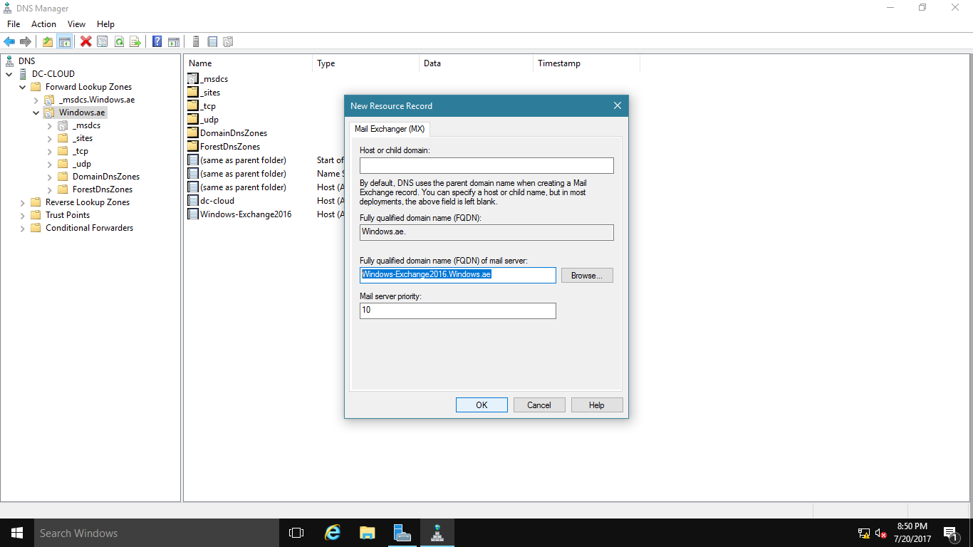 Windows Server DNS