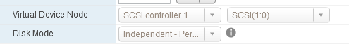 VMware ESX - Shared Disk Between VMs