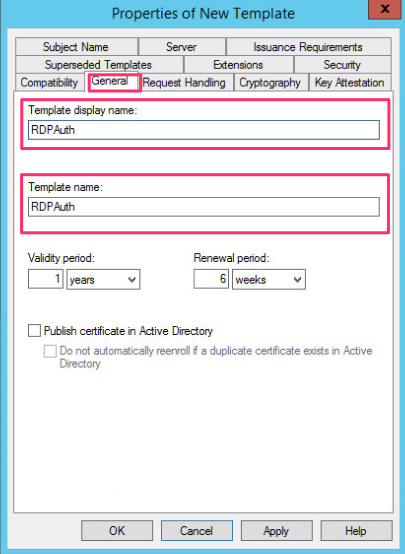 Securing RDP Connections using TLS certificates